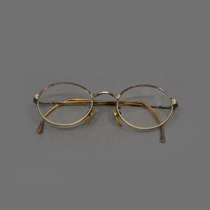POLICE Vintage Tortoise-Shell & Metal Eyeglass Frames Minimal Markings 80s/90s